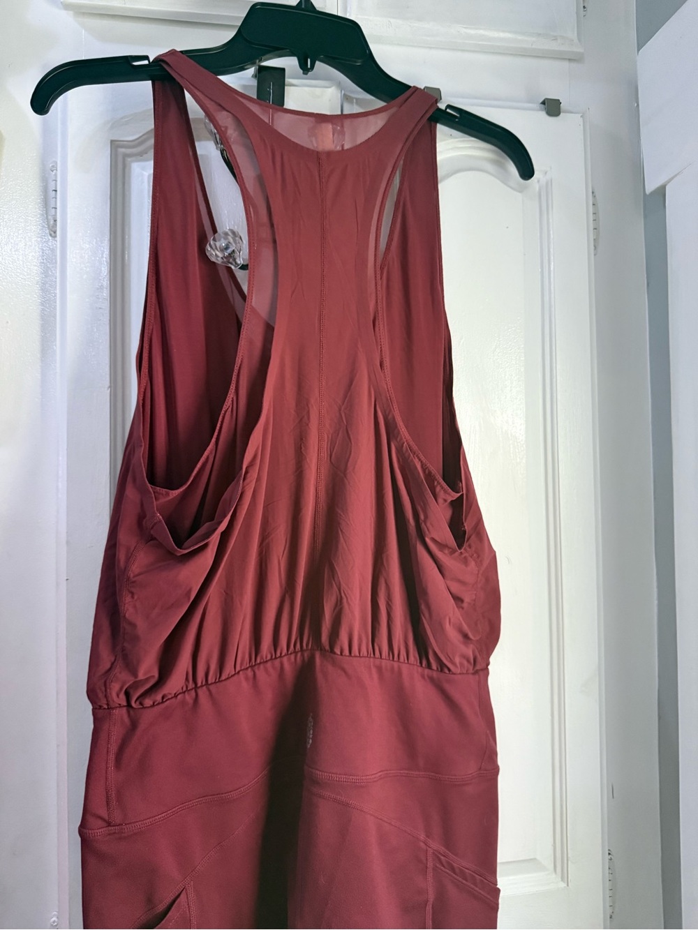 FP Movement by Free People Wine Red Sleeveless Jumpsuit - Picture 6 of 10